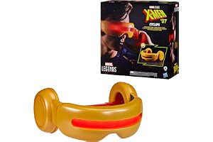 Förstklassigt Marvel Legends Series X-Men '97 Cyclops-rollspelsvisir, utrustning och samlarobjekt för vuxna från den tecknade