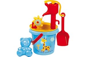 Gowi Zabawki 558-37 zestaw wiader i pompek - kolory mogą się różnić