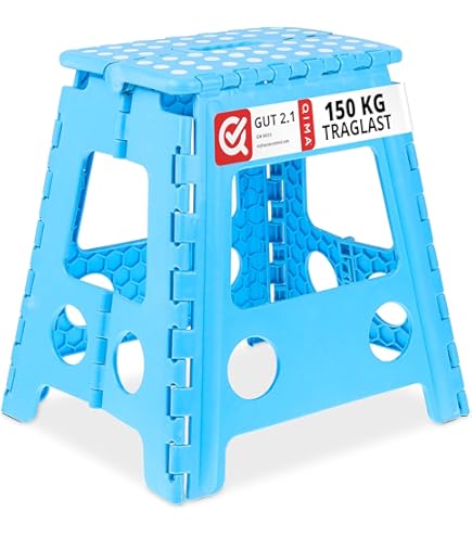 Sgabello Pieghevole Con Maniglia Sgabello Pieghevole STARK 44cm