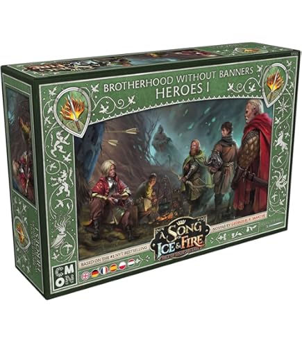 Extension A Song Of Ice & Fire – Chevaliers De La Fraternité Sans Bannière – 4 Figurines
