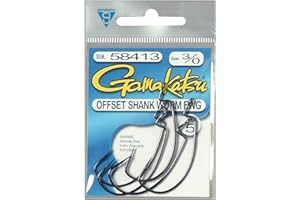 Gamakatsu - Gancho de Gusano Extra Ancho