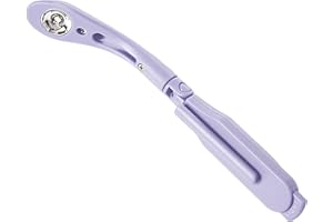 IF Really Tiny Book Light (Lilac) – Compact Reading Lights for Books in Bed – Flexible Book Light Clip On – A Great Book Lamp with Batteries Included