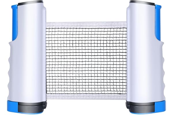 flintronic Filet de Ping Pong Rétractable, Filet de Tennis de Table Portable, 67 * 7.5in Filet de Rechange Réglable, pour Table de Ping Pong,Un Bureau, Table Manger, Peut Être Étendu Jusqu'à 170cm