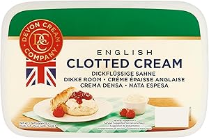 DEVON CREAM COMPANY Englische Clotted Cream, feste Rahm-Creme, 55% Fett, 1 kg