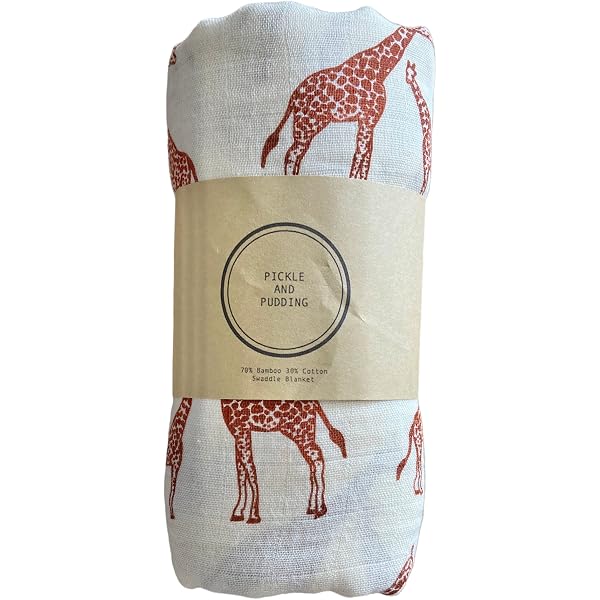 Milk Print Muslin Swaddle Blankets 2-Pack - 47x47 Inch, Ultra Soft Bamboo Viscose For Babies - View #2