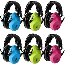 Casque Anti-bruit Enfant – 2 Pack Avec Atténuation 28 DB – Pour école, Maison Ou Milieu Bruyant – Confortable Et Réglable 3 à 16 Ans - 5