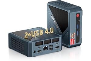 origimagic N2 Pro Mini PC,con Ryzen 7 6800H (8C/16T,fino a 4,7GHz),32G RAM 512GB SSD,Dual HDMI 2.0/USB4/WiFi6/BT 5.2/ LAN 2.5G Mini Desktop PC for Businesses