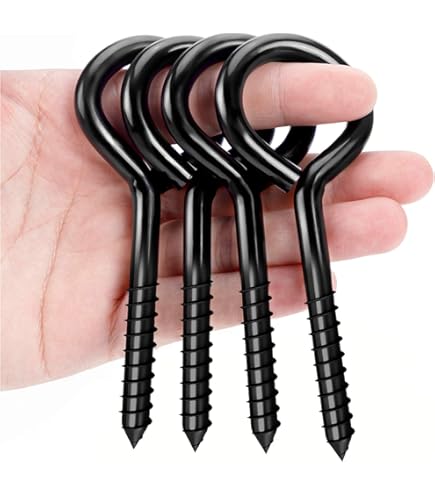 Set 20 Ganci A Vite Per Legno Ø5.8x80 Mm - Forma A L, Impronta Cruciforme, Acciaio Zincato - Foto 10