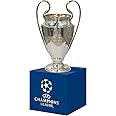 UEFA Unbekannt Trophy Replica Champions League 45 mm on Wooden Base, Silver, -CL-45-HP,
