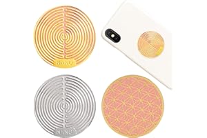 LARALILY 3 Stück Strahlenschutz Handy,Strahlenschutz Handy Aufkleber,Strahlungsblocker Handy,strahlenschützer,Telefon Strahlenschutz Aufkleber für Mobiltelefone, Laptops, Handy Strahlenschutz Aufkleber