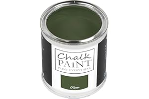 CHALK PAINT PAINT EVERYTHING Chalk Paint Everything® – Pintura tiza Oliva vuelva a dar color fácilmente todo tipo de material sin lijar (750 ml)