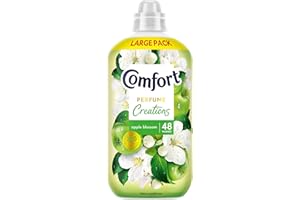 Comfort Perfume Creations Apple Blossom Fabric Conditioner Softener with Motion-Activated Fragrance Technology 100 Days of Freshness 48 washes (1.44 L)