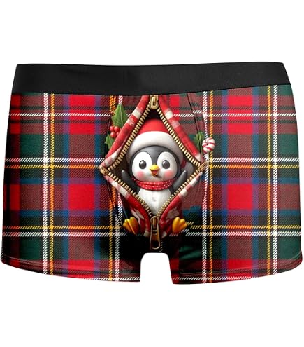 Generisch Weihnachten Boxershorts Herren Lustig 3D  Produktbild-Vorschau 5