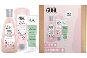 ‎GUHL Guhl Reparatur Vorteils-Set - Inhalt: Shampoo, Spülung & Kur - 550 ml - Haartyp: geschädigt, beansprucht