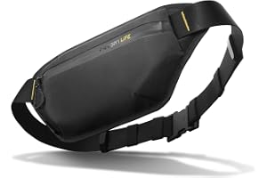 Spigen Life Klasden Bum Bag för män och kvinnor Höftväska Bältesväska för Resor, Sport och Utomhusaktiviteter