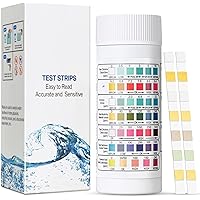 Flintronic 7 IN 1 Piscina Test Strisce, Strisce ph Piscina, Strisce Piscina Test, Test dell'Acqua Strisce, Test ph Piscina St