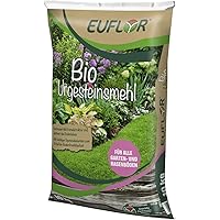 Euflor Bio Urgesteinsmehl 10 kg Sack • Zur biologischen Regeneration • aktiviert das Bodenleben • Fördert die…