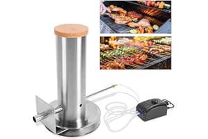 Peviasot Rauchgenerator für Räucherofen Elektrisch mit Pumpe, Tragbares Räucherofen Elektrisch BBQ Rauch-Erzeuge Kaltrauchgenerator zum Räuchern von Fisch, Fleisch