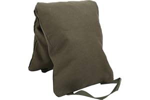 Aoutecen Sac De Sable De Yoga, Sac De Yoga pour Bras Minces, Jambe Amincissante, Sac De Sable Amincissant, Entraînement Sûr, Sac De Poids Libre, Sac De Yoga pour Fitness (Vert Armée)