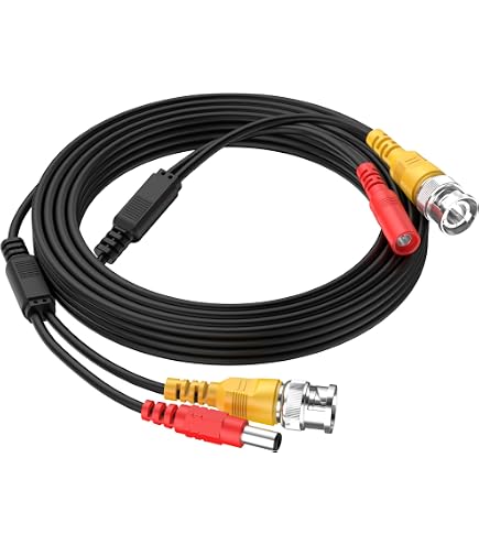 4x Alimentatore 12V 1A DC – CCTV, Telecamera Sicurezza, Adattatore UL 2.1mm, 45″ Cavo - copertina