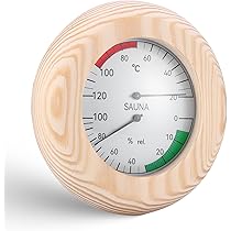 Sauna Thermo/Hygrometer ø 160 mm - Fischer Sauna Thermo/Hygrometer ø 160 mm - Fischer