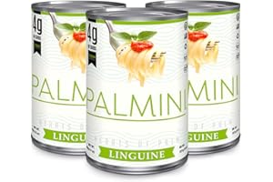 Palmini Low Carb Pasta | 4g of Carbs | As Seen On Shark Tank | Hearts of Palm Pasta | Gluten Free (14 Ounces (Pack of 3))…