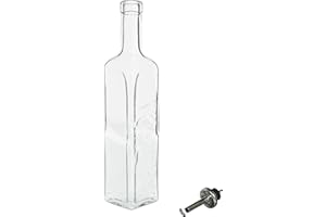 Pasabahce 80229 5.4 Flacon à Huile en Verre, 0,5 l