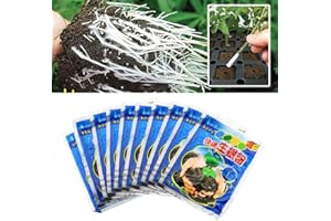 Tixiyu Poudre d'hormone d'enracinement #8 | pour plantes modérément difficiles à raciner | Poudre d'enracinement IBA la plus rapide pour des racines fortes et saines