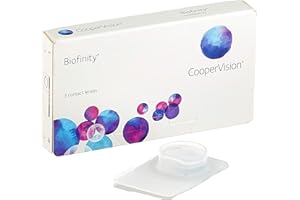 Biofinity - Lenti mensile morbide, R 8.6, D 14, 3 pezzi, Diottrie -1.00