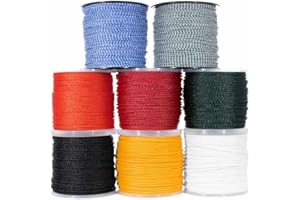 GOLBERG G Golberg Hollow Braid Polypropylene Rope - Barriers, Golf Courses, Trail Marking