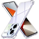 Ehr. Xiaomi Redmi Note 13 Pro Plus Uyumlu Darbe &Ouml;nleyici Sararmaya Dayanıklı Airbag Korumalı Ultra Slim TPU Şeffaf Silikon Kı