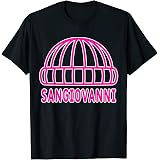 CQXSKWZ Sangiovanni - Set di pantaloncini da donna con maglietta a maniche  corte e scritta \