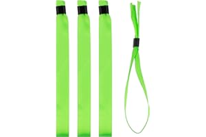IBOO - 20 Bracelets d'Identification Vert Clair en tissu pour événements – Fermeture en plastique pour éviter le transfert – Bracelets en satin de qualité pour l'entrée des fêtes