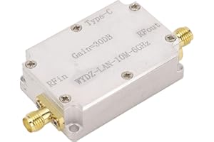 SEAFRONT RF-Breitbandverstärker LNA Low Noise Amplifier High Gain SMA-Buchse für Radio 10M-6Ghz