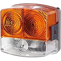 HELLA Nebelschlussleuchte 24/12V - Halogen Für Anhänger Ø122,5mm