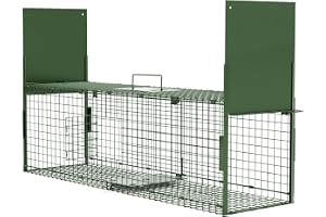 Rävfälla 100 x 29 x 31,5 cm Fällfälla Bur Mård Fälla Djurfälla Katt