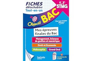 Objectif BAC Fiches Tout-en-un 1re et Term STMG - Mes épreuves finales du Bac
