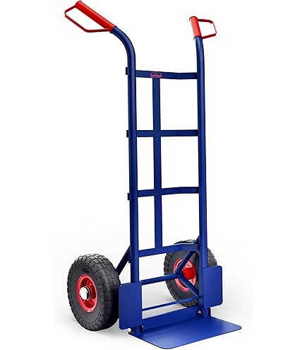 Carrello Trasporto NG Niccolai - Portata 250 Kg, Ruote Pneumatiche, Base Ribaltabile - Foto 9