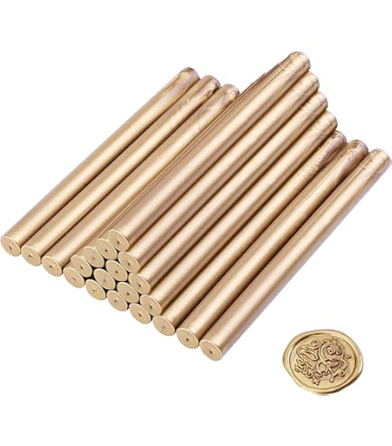 20 Bastoncini Di Cera Per Sigilli - Compatibili Con Pistola Per Colla, 11mm, Colore Bianco Perla - Foto 3