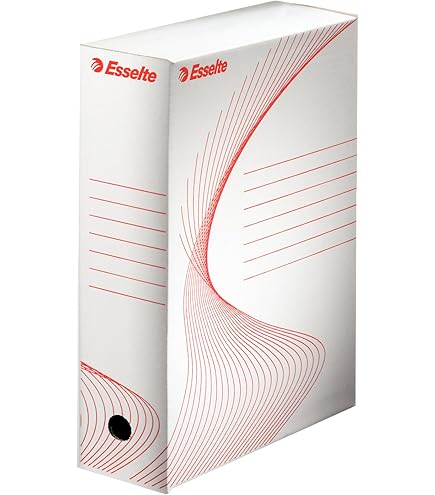Cartella Portadocumenti Leitz Style - Dorso 3 Cm, Bianco - Per Ufficio, Scuola O Casa