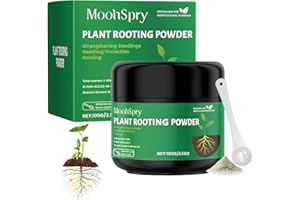 ZNNHNN 100g wurzelaktivator, Rapid Rooting Powder mit Löffel, belebt und stärkt das Wachstum von Pflanzen und Wurzeln, Bewurzelungspulver für stecklinge - Indoor & Outdoor,Wurzelstimulator (Abgefüllt)