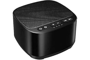 Magicteam Sleep Sound White Noise Machine with 40 Natural Soothing Sounds and Memory Function 32 Levels of Volume Sleep Timer Sound Therapy for Baby Kids Adults
