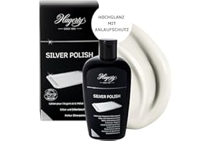‎HAGERTY Hagerty Silver Polish 250 ml I Effiziente Silber-Politur für Silber und versilbertes Metall I Polierpaste mit Sofortwirkung für Vasen Rahmen Accessoires Dekorationsartikel usw I für erneuerten Glanz