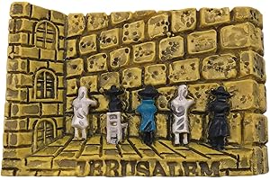 WEDARE Muro de Las Lamentaciones 3D Jerusalén Israel Refrigerador Imán de Nevera Recuerdos Turísticos Hecho A Mano de Resina Artesanía Pegatinas Magnéticas Inicio Cocina Decoración Regalo de Viaje