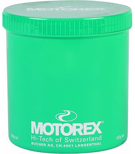 Graisse Motorex Bike Grease 2000 - Base Calcium Jaune Fluorescent - Lubrifiant Vélo Longue Durée