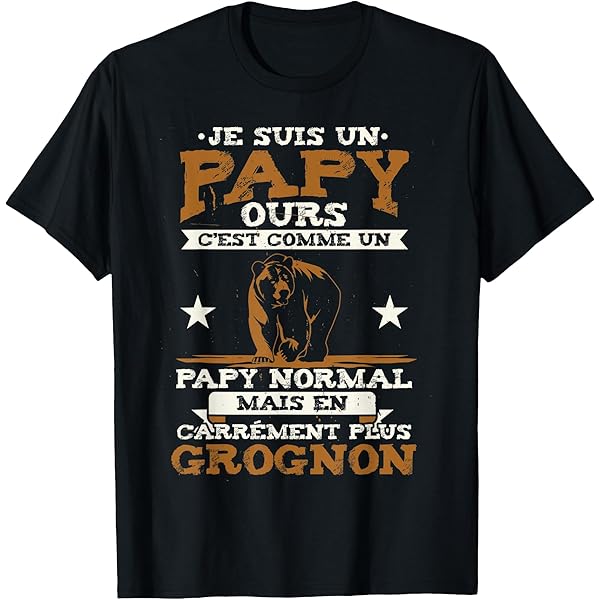 Homme Papa Humour Papi Drôle Fête Des Grands-Pères T-Shirt