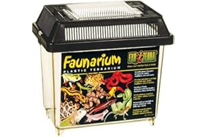 EXO TERRA Exoterra Faunarium Mini pour Reptiles et Amphibiens, 18 x 12 x 14,5 cm
