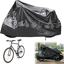 Telo Copribici Elezenioc - Impermeabile, Anti-UV, Per 2 Bici Fino A 29", Con Foro Lucchetto - Foto 6