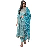 Amayra Women's Knee-Length Rayon Kurta – Printed Straight Cut Kurta For Casual Wear - View #8