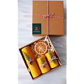 Petekoğlu Balmumu Mum Bodrum Gliserinli Bitkisel Sabun Bal Mumu Mum Beeswax Candle Set
